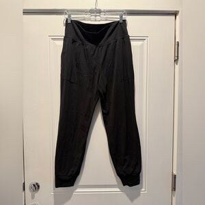 Athleta Black Salutation Jogger